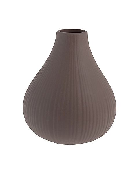 Storefactory Scandinavia Dekovase Vase EKENAS L Keramik braun, Ø 12x14 cm günstig online kaufen