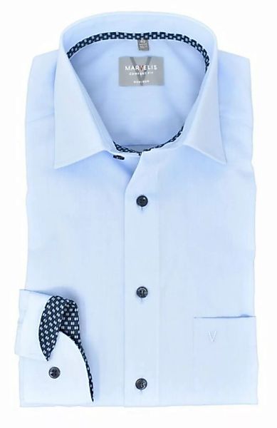MARVELIS Businesshemd Businesshemd - Comfort Fit - Langarm - Einfarbig - He günstig online kaufen