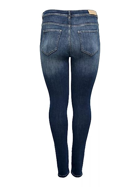 Carmakoma by Only Damen Jeans CARMAYA HW SK SHAPE UP - Skinny Fit - Blau - günstig online kaufen