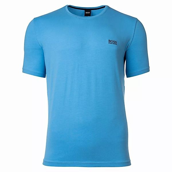 HUGO BOSS Herren T-Shirt kurzarm - Mix & Match, Rundhals, kleines Logo Hell günstig online kaufen