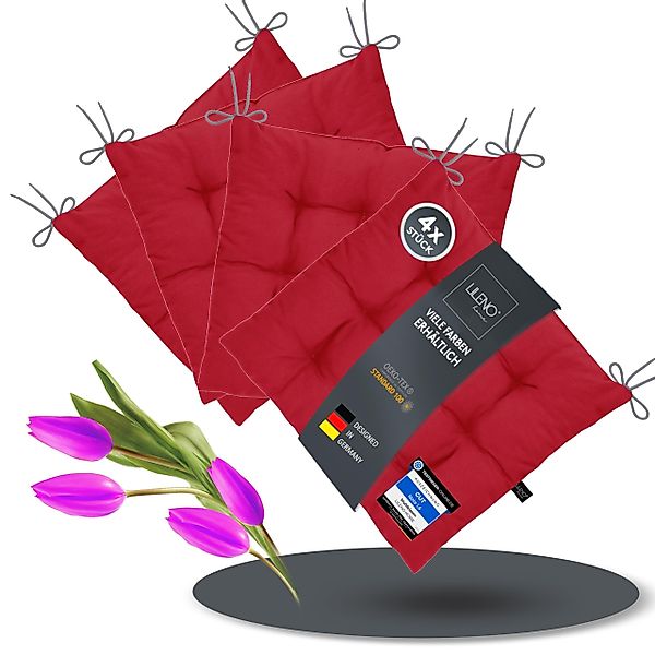 LILENO HOME Stuhlkissen Sitzkissen für Gartenstuhl, günstig online kaufen