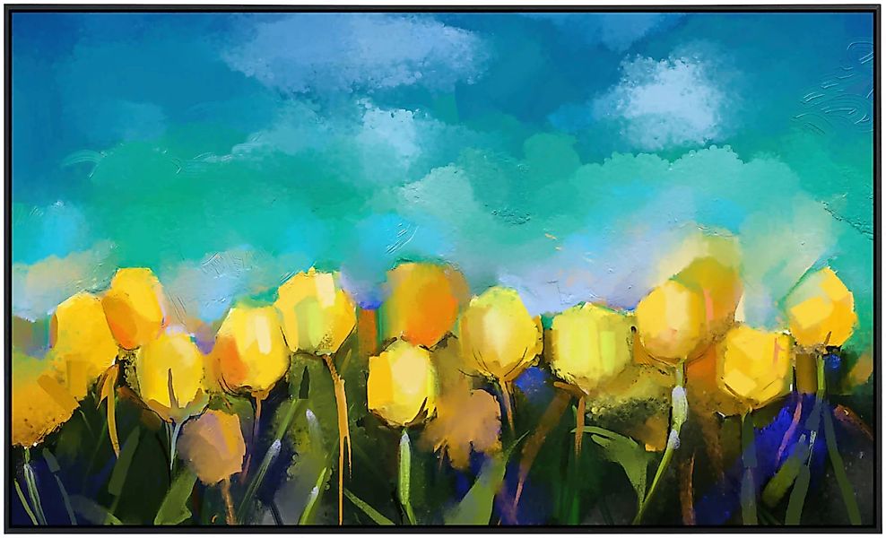 Papermoon Infrarotheizung »Blumen Gemälde«, sehr angenehme Strahlungswärme günstig online kaufen