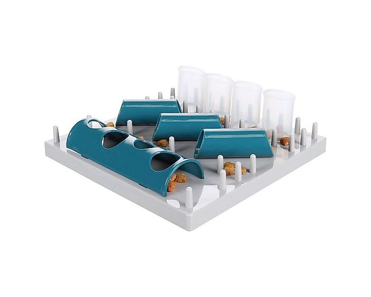 Flamingo Tier-Intelligenzspielzeug Katzenspielzeug Fumbo grau günstig online kaufen