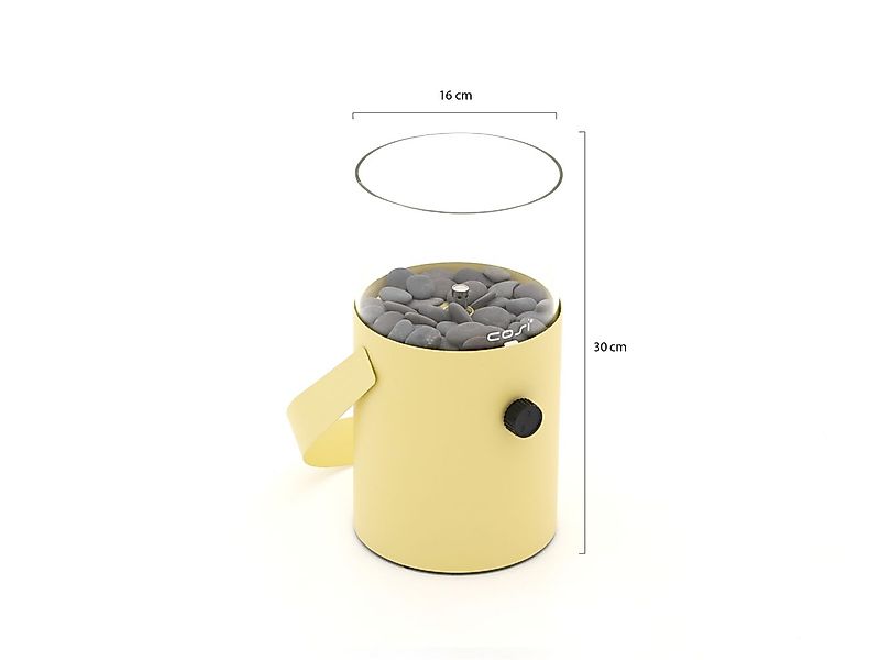 Cosiscoop Original Tischkamin ø 16 cm (h: 30 cm) günstig online kaufen