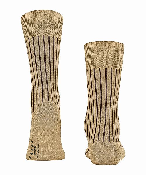 FALKE Shadow Herren Socken, 43-44, Beige, Rippe, Baumwolle, 14648-406605 günstig online kaufen