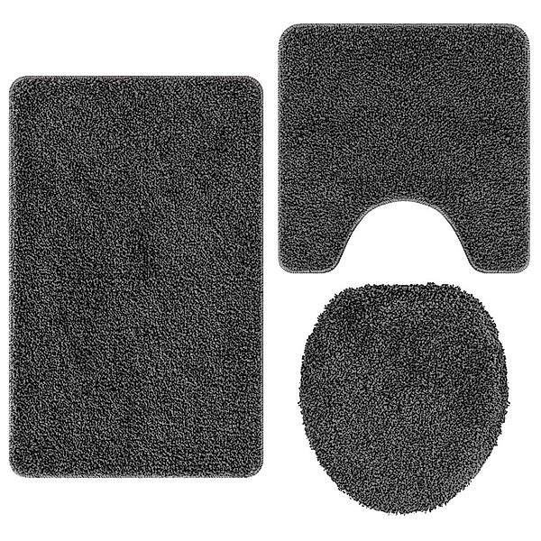 vidaXL Badematte Anti-Rutsch Badematten-Set 3 pcs günstig online kaufen