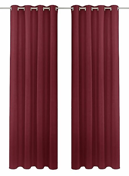 my home Gardine "SOLA" Ösen 1 Stk. tlg. blickdicht, Ösen-Aufhängung, wärmea günstig online kaufen