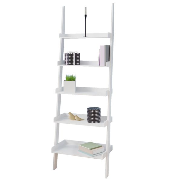 Casaria Leiterregal, mit 5 Ebenen 180x64x37cm günstig online kaufen