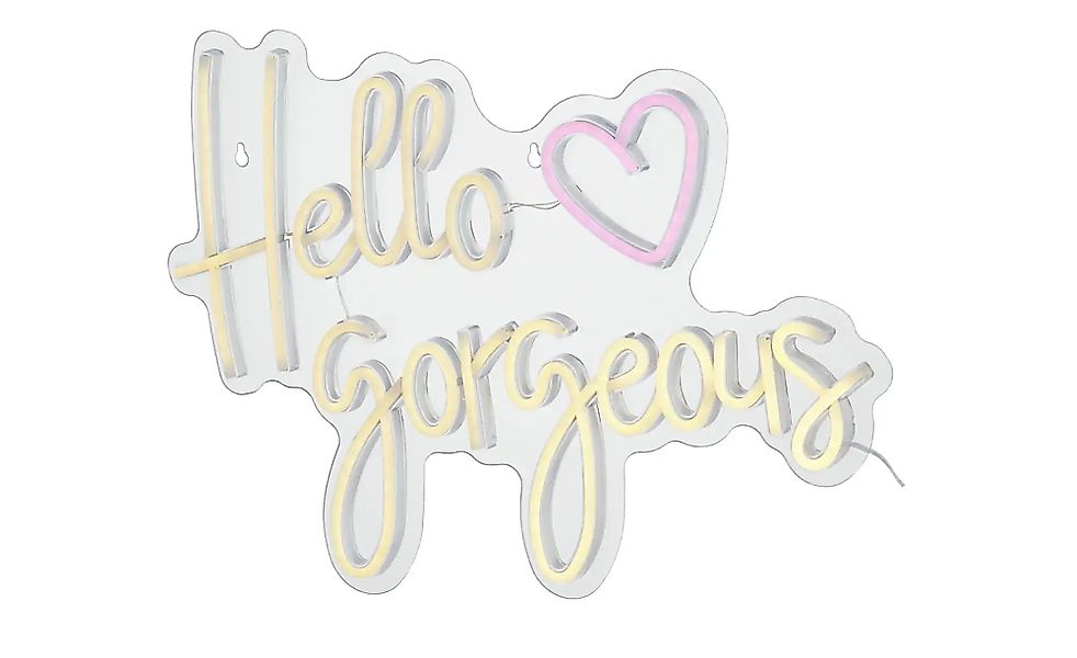 LED Neon Schild   ¦ Kunststoff ¦ Maße (cm): B: 43 H: 31 T: 1.6 Accessoires günstig online kaufen