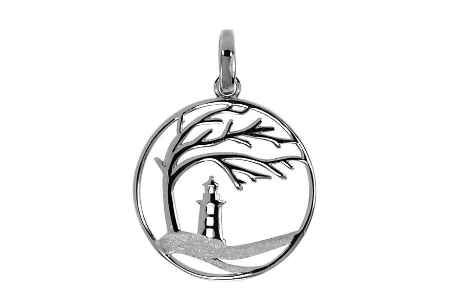 OSTSEE-SCHMUCK Kettenanhänger - Windflüchter 23 mm - Silber 925/000 - ohne günstig online kaufen