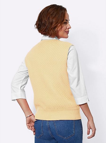 Witt Pullunder Pullunder Ärmellos Struktur günstig online kaufen