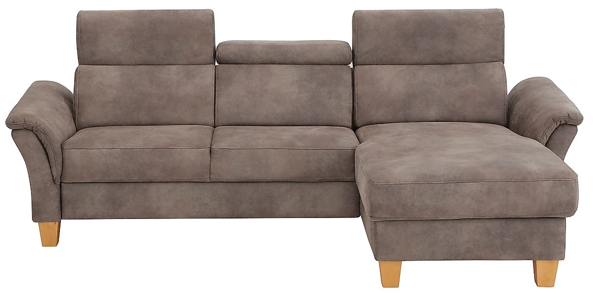 Home affaire Ecksofa Conville L-Form, Federkern, günstig online kaufen