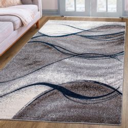 my home Teppich "Tritom" rechteckig 9 mm Höhe mit besonders weichem Flor, K günstig online kaufen