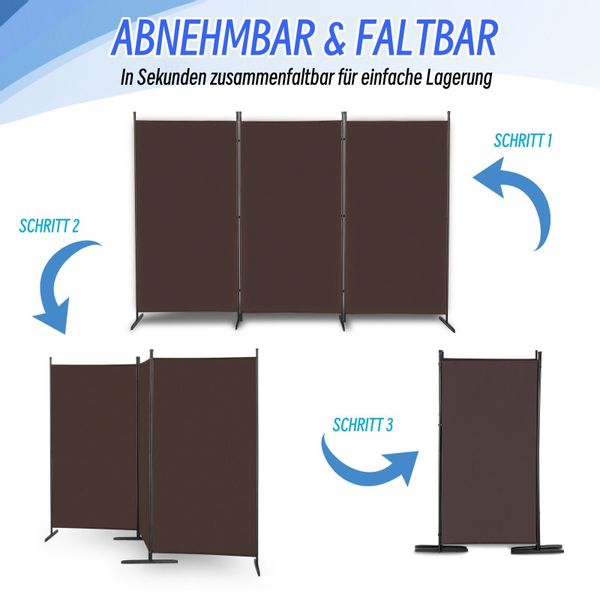 VINGLI Paravent 3 Teilig 180X261 cm günstig online kaufen