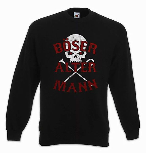 Urban Backwoods Sweatshirt Böser Alter Mann Sweatshirt Rocker Biker Opa Opi günstig online kaufen