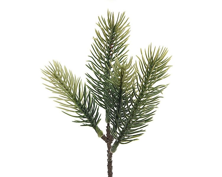 Kunstblume, Kaemingk, Tannenzweig 20cm PE Spritzguss günstig online kaufen