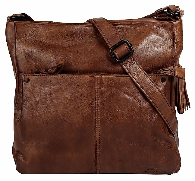 Spikes & Sparrow Umhängetasche echt Leder günstig online kaufen