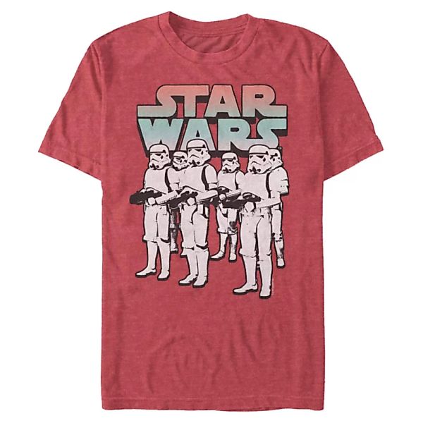 Star Wars - Stormtrooper Marching Orders w 3 Shadow - Männer T-Shirt günstig online kaufen