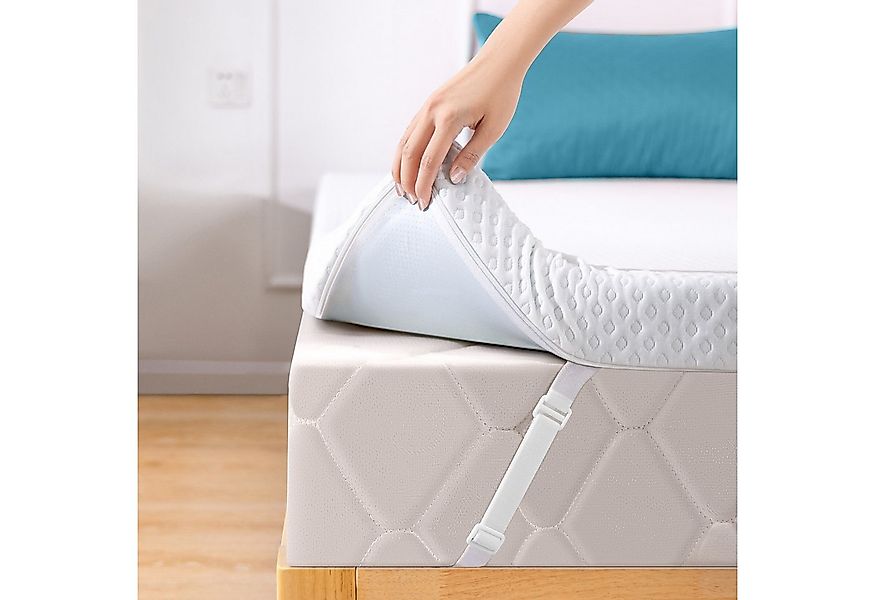 ChaCool, Topper Matratzentopper mit Zwei Schichten -10 cm, Waschbar Bambusf günstig online kaufen
