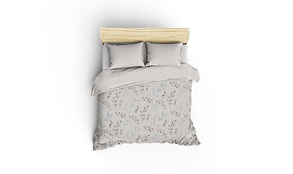 L'Essentiel Maison Bettwäsche Set, Baumwolle, 2 teilig, Frisches Mint & Wei günstig online kaufen