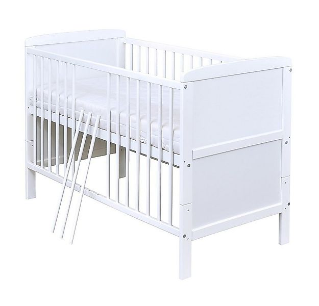Baby-Delux Babyzimmer-Komplettset Babyzimmer 140x70 weiß Komplettset, (13-t günstig online kaufen