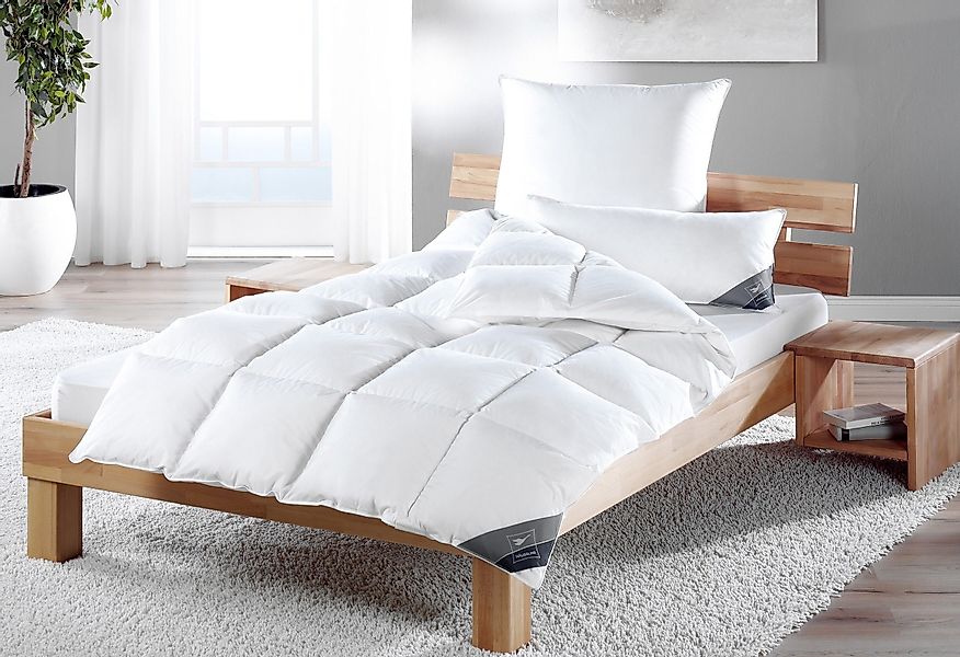 Haeussling Daunenbettdecke + Kopfkissen Kuscheltraum günstig online kaufen