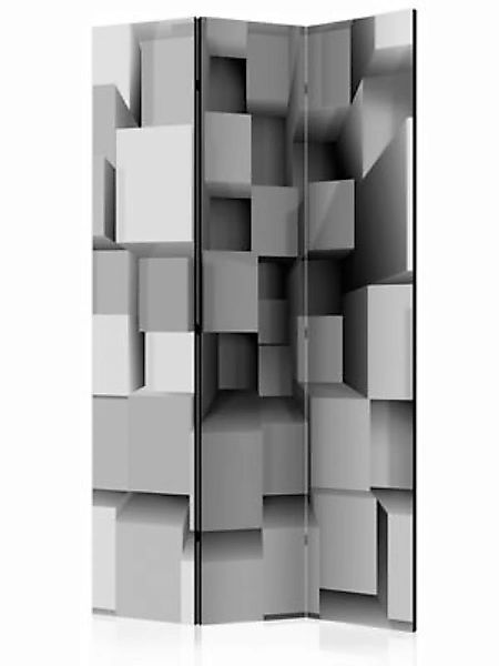 artgeist Paravent Geometric Puzzle [Room Dividers] grau Gr. 135 x 172 günstig online kaufen