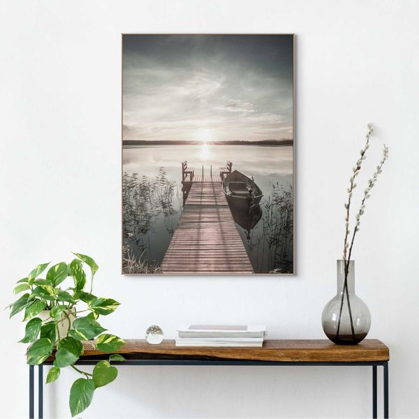 Reinders! Wandbild Slim Frame Wood 50x70 günstig online kaufen