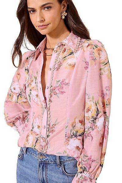 LIPSY Hemdbluse Lipsy Hemd mit Spitzenbesatz, Regular (1-tlg) günstig online kaufen