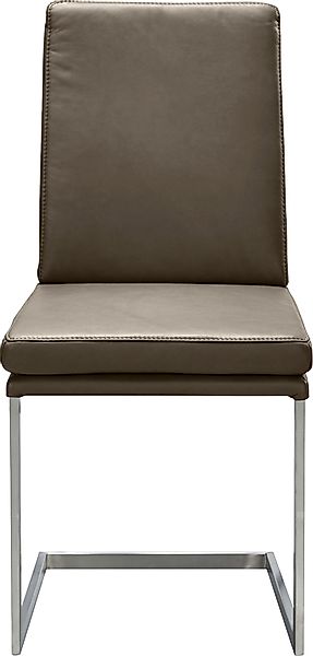 K+W Komfort & Wohnen Freischwinger, Leder CLOUD, stabiles Hochkantrohr, Unt günstig online kaufen