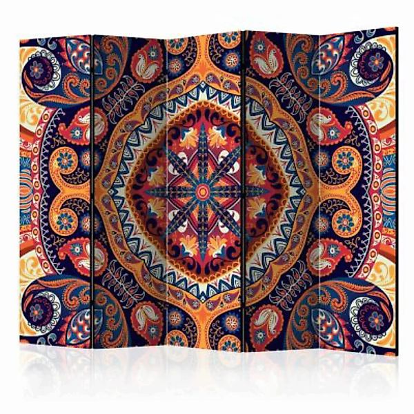 artgeist Paravent Exotic mosaic II [Room Dividers] mehrfarbig Gr. 225 x 172 günstig online kaufen