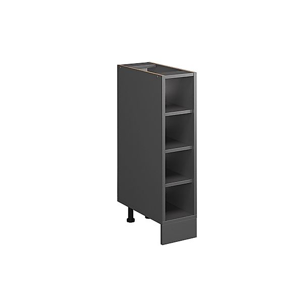 Vicco Küchenregal R-Line Anthrazit/Anthrazit 20 cm ohne Arbeitsplatte günstig online kaufen