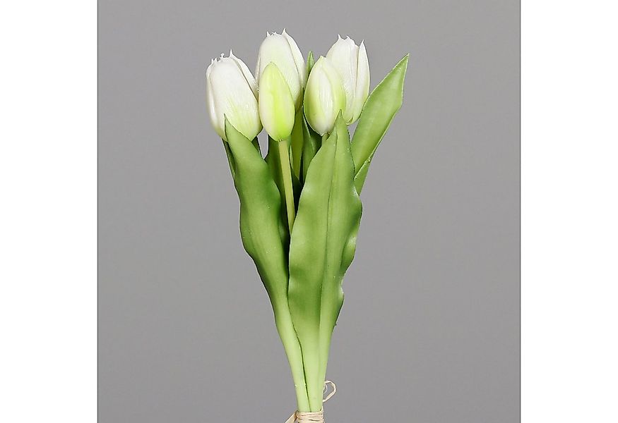 Kunstblume Tulpenbund Nature Real Touch 32x20cm mit 5 Blüten DP künstliche günstig online kaufen