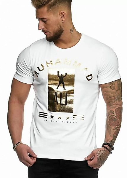 OneRedox T-Shirt 3288C (Shirt Polo Kurzarmshirt Tee, 1-tlg) Fitness Freizei günstig online kaufen