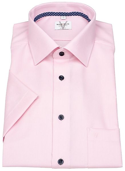 MARVELIS Kurzarmhemd Modern Fit leicht tailliert günstig online kaufen