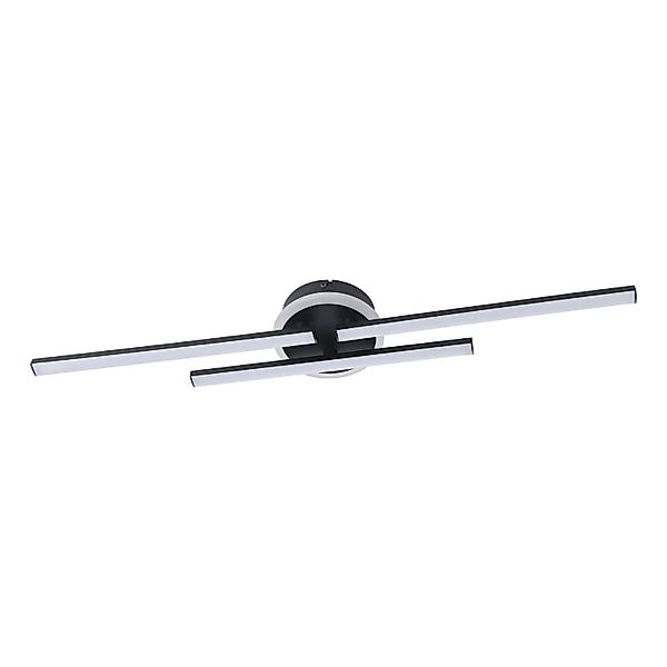 EGLO LED Deckenleuchte VASCELLA Schwarz 720x140mm 4000K 2500lm günstig online kaufen