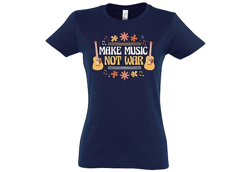 Youth Designz Print-Shirt "Make Music not War" Damen T-Shirt mit lustigem S günstig online kaufen