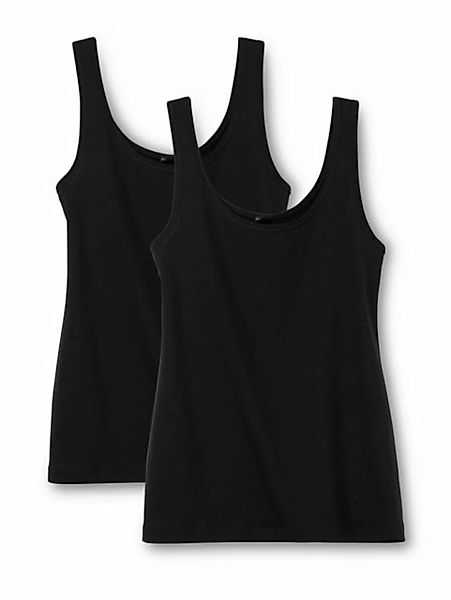 CALIDA T-Shirt DAMEN Top ohne Arm, schwarz günstig online kaufen