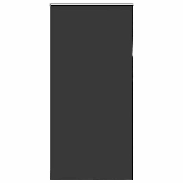 vidaXL Verdunkelungsrollo Schwarz 90x230 cm Stoffbreite 85,7 cm 4010944 günstig online kaufen