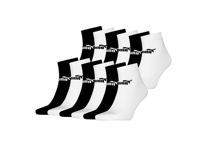 PUMA BODYWEAR Socken Elements Quarter Kurzsocken (Set, 6-Paar) kurzer Schaf günstig online kaufen