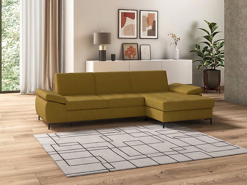 DOMO collection Ecksofa »Capelo, komfortabel, klare Linien zeichnen dieses günstig online kaufen