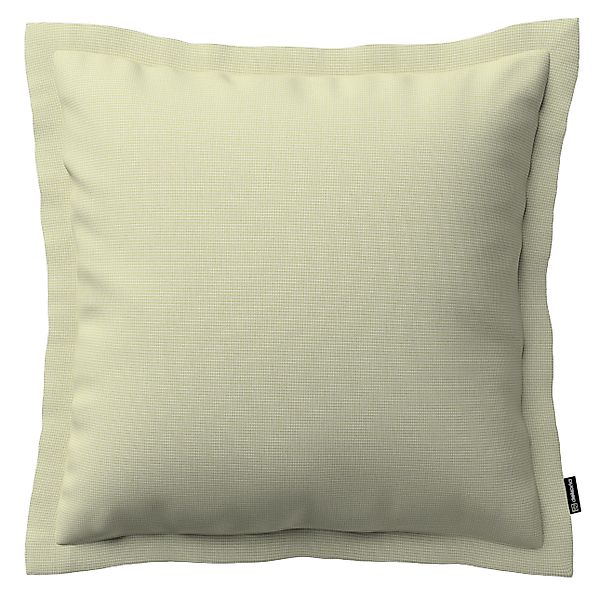 Kissenhülle Mona mit Stehsaum, grün-beige, 45 x 45 cm, Outdoor Oasis (703-3 günstig online kaufen