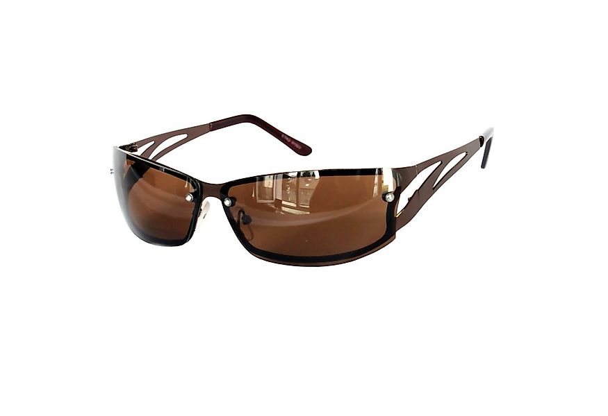 Rennec Sonnenbrille (Raver Biker Techno Brille mit Brillenbeutel) Sportlich günstig online kaufen