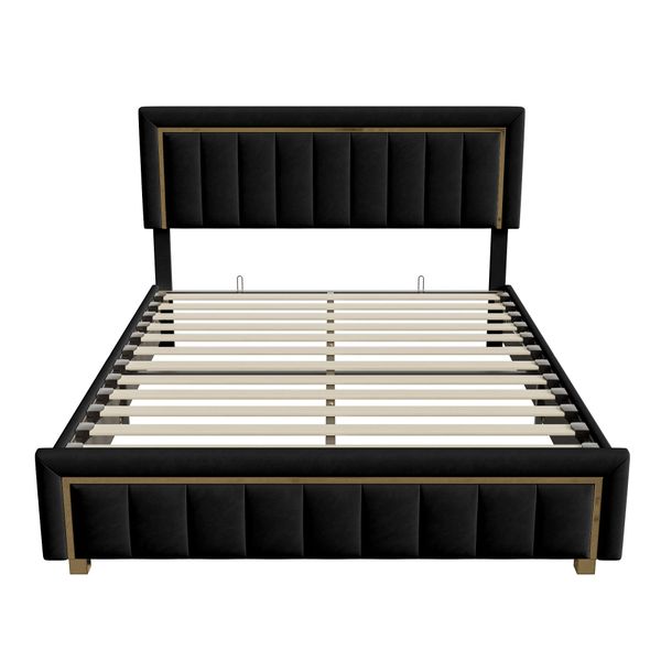 Furnishings Home Polsterbett Doppelbett Stauraumbett, Mit günstig online kaufen