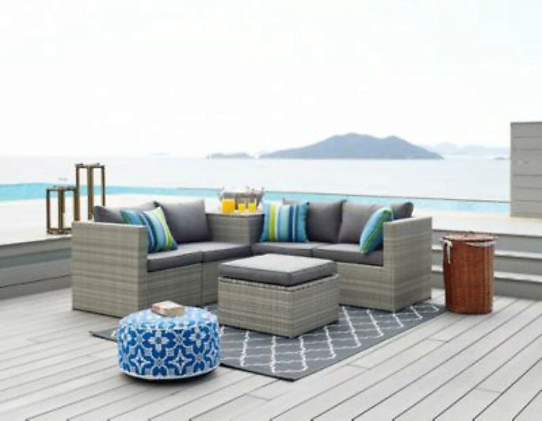 HTI-Line Terrassenmöbel Venedig hellbraun günstig online kaufen