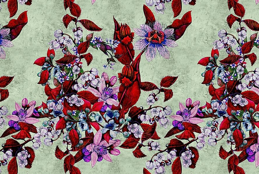 living walls Fototapete "Walls by Patel Tropical Passion 3" glatt Vlies, Wa günstig online kaufen