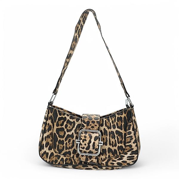 Eyecatcher Handtasche Glamouröse Schultertasche im Leoparden-Look günstig online kaufen