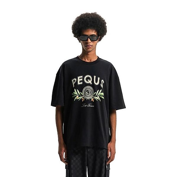 PEQUS T-Shirt Olive Coin Relic Tee, schwarz günstig online kaufen