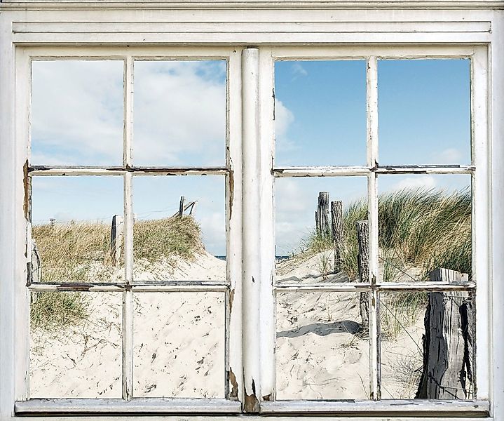 queence Wandsticker Dünen, Wandsticker, Wandbild, selbstklebend, Dünen, San günstig online kaufen