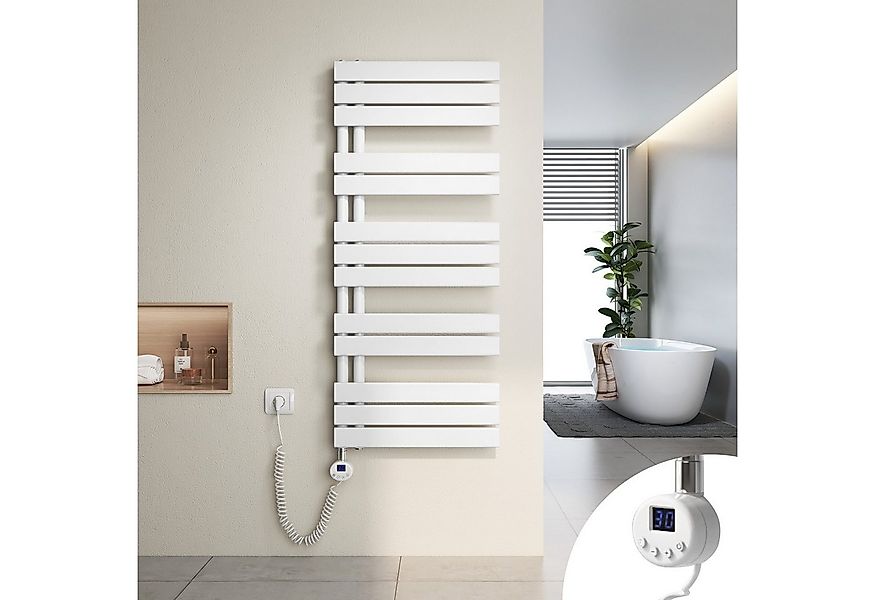 MEYKOERS Elektrischer Badheizkörper Elektro Handtuchtrockner Mit Thermostat günstig online kaufen